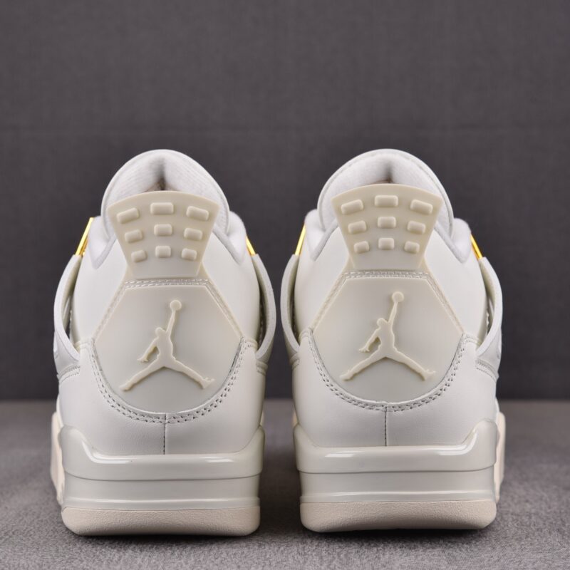 (BEST) Air Jordan 4 Retro 'METALLIC GOLD'