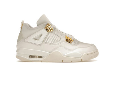 (BEST) Air Jordan 4 Retro 'METALLIC GOLD'