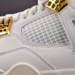 (BEST) Air Jordan 4 Retro 'METALLIC GOLD'