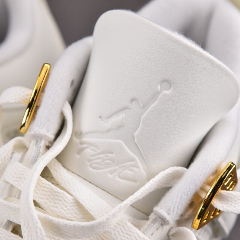 (BEST) Air Jordan 4 Retro 'METALLIC GOLD'