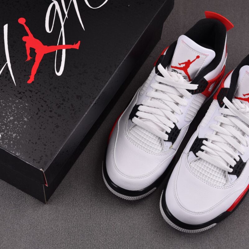 (BEST) Air Jordan 4 Retro 'Red Cement'