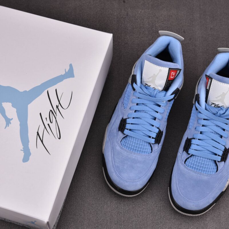 (BEST) Air Jordan 4 Retro 'University Blue'