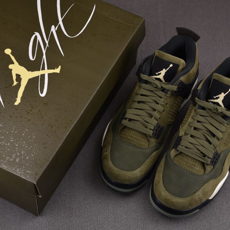 (BEST) Air Jordan 4 SE 'CRAFT MEDIUM OLIVE'