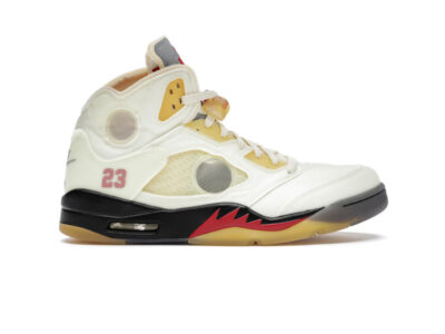 (BEST) OFF-WHITE™ x Air Jordan 5 SP ‘Sail’