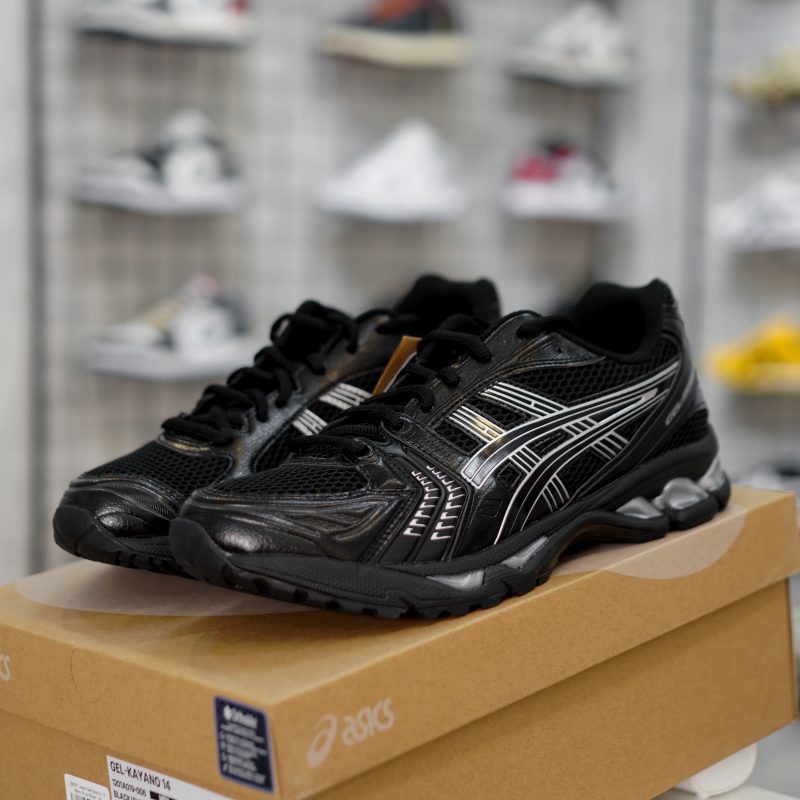(BEST) ASICS Gel Kayano 14 'Black Pure Silver'