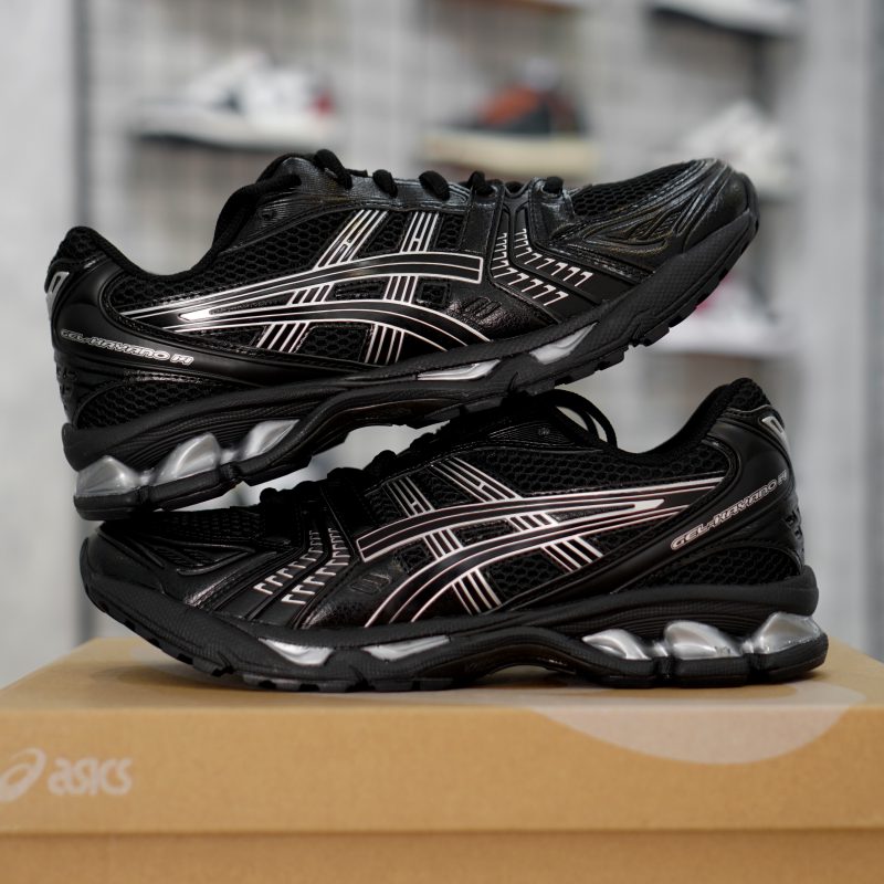 (BEST) ASICS Gel Kayano 14 'Black Pure Silver'