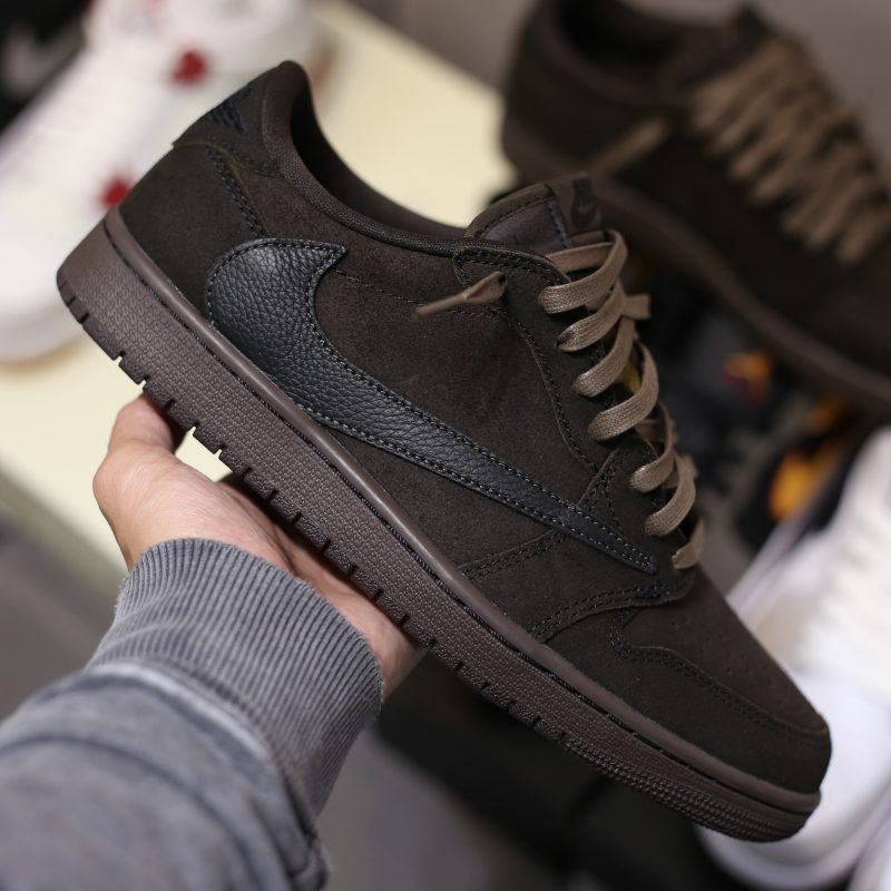 (BEST) Jordan 1 Low Travis Scott 'VELVET BROWN'