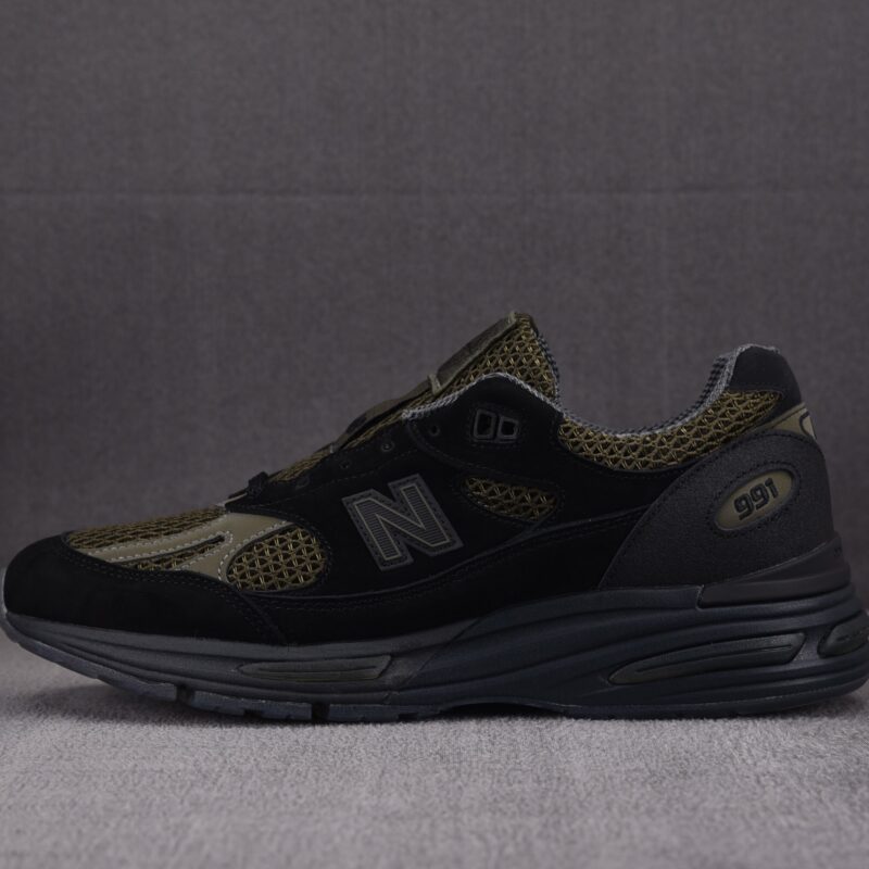(BEST) New Balance 991V2 Stone Island Made In UK ‘Black’
