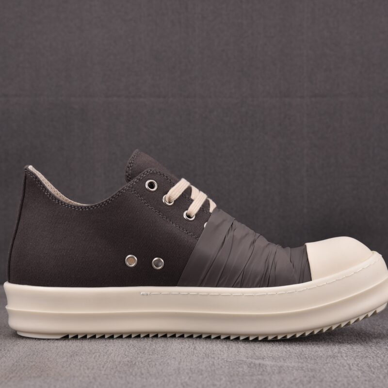 (BEST) Rick Owens DRKSHDW Hustler Low 'Dark Dust Denim' Sneakers