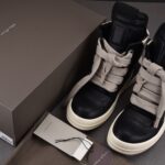 (BEST) Rick Owens FW22 'Black Milk' Sneakers