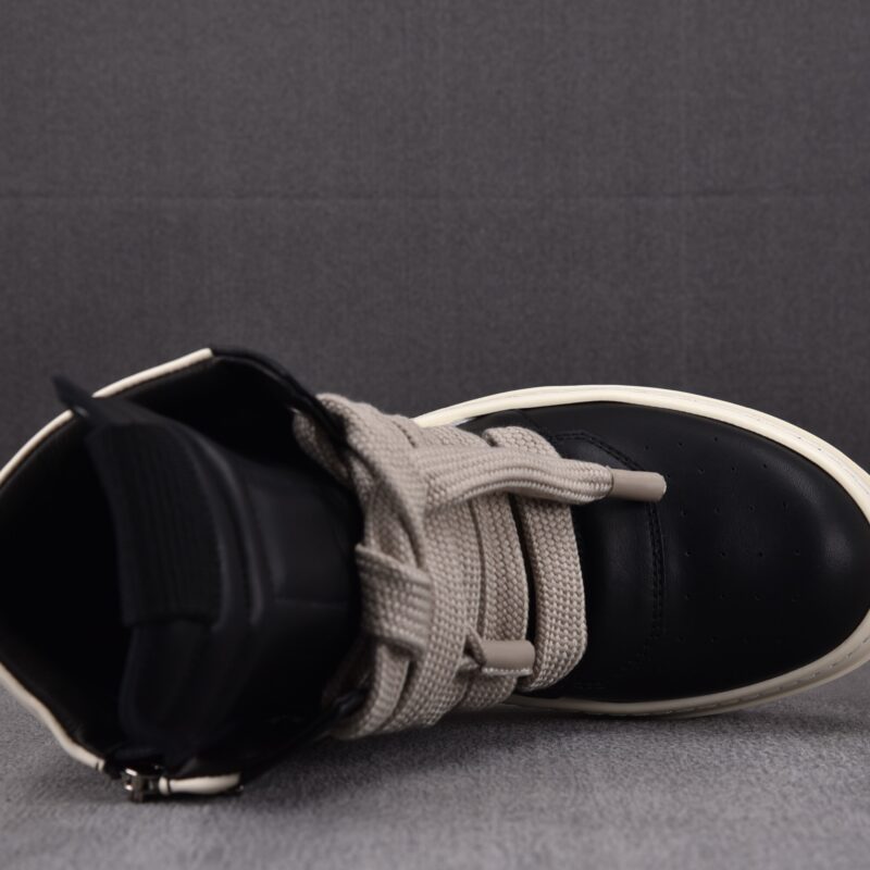 (BEST) Rick Owens FW22 'Black Milk' Sneakers