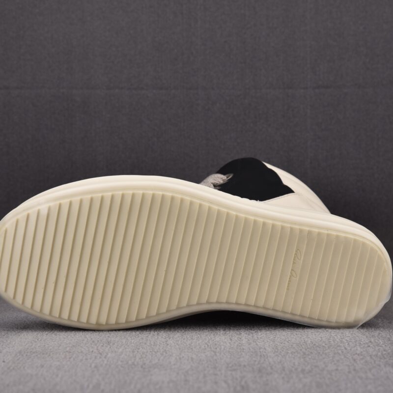 (BEST) Rick Owens FW22 'Black Milk' Sneakers