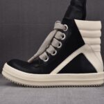 (BEST) Rick Owens FW22 'Black Milk' Sneakers