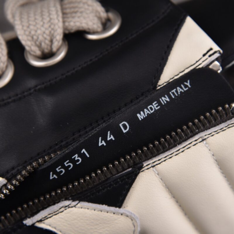 (BEST) Rick Owens FW22 'Black Milk' Sneakers