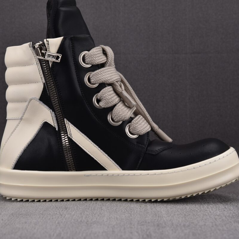 (BEST) Rick Owens FW22 'Black Milk' Sneakers