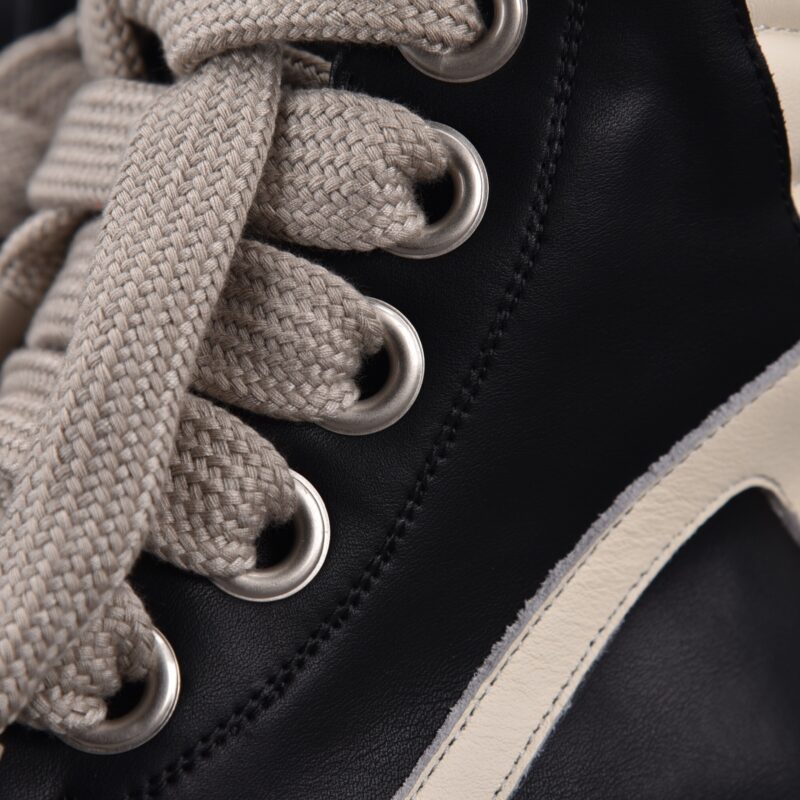 (BEST) Rick Owens FW22 'Black Milk' Sneakers