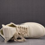 (BEST) Rick Owens Geobasket Leather 'MILK BLACK' Sneakers