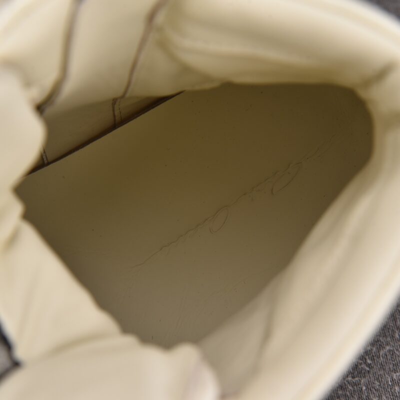 (BEST) Rick Owens Geobasket Leather 'Milk' Sneakers