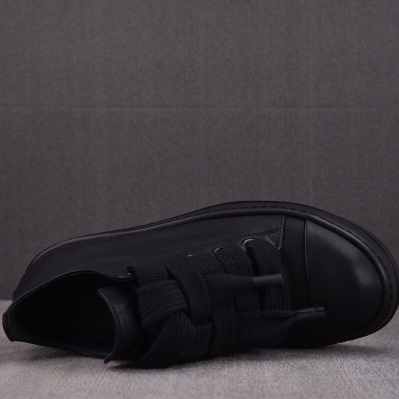 (BEST) Rick Owens Jumbo Laced Low 'All Black' Sneakers