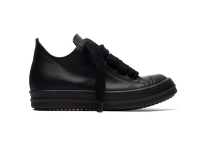 (BEST) Rick Owens Jumbo Laced Low 'All Black' Sneakers