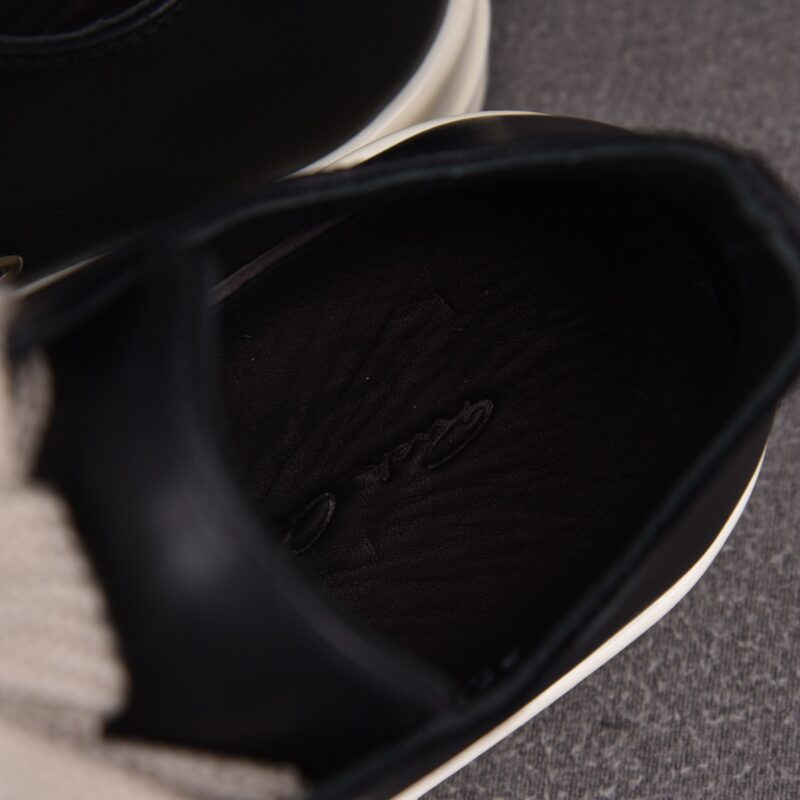 (BEST) Rick Owens Jumbo Laced Low 'Black Milk' Sneakers