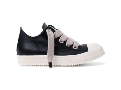 (BEST) Rick Owens Jumbo Laced Low 'Black Milk' Sneakers