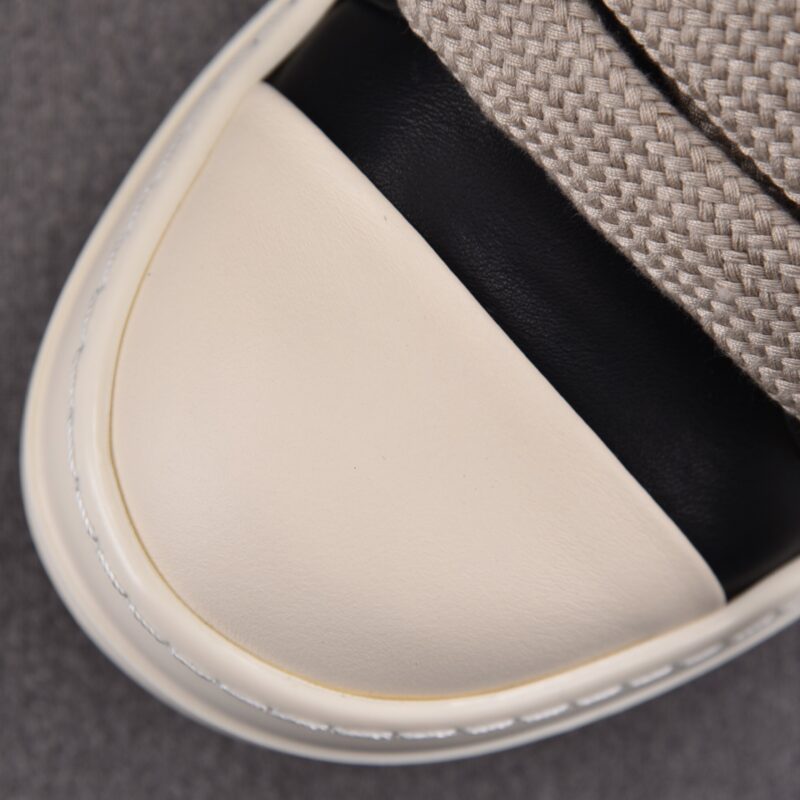 (BEST) Rick Owens Jumbo Laced Low 'Black Milk' Sneakers