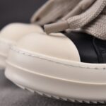 (BEST) Rick Owens Jumbo Laced Low 'Black Milk' Sneakers