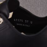 (BEST) Rick Owens Leather Low In Black Sneakers