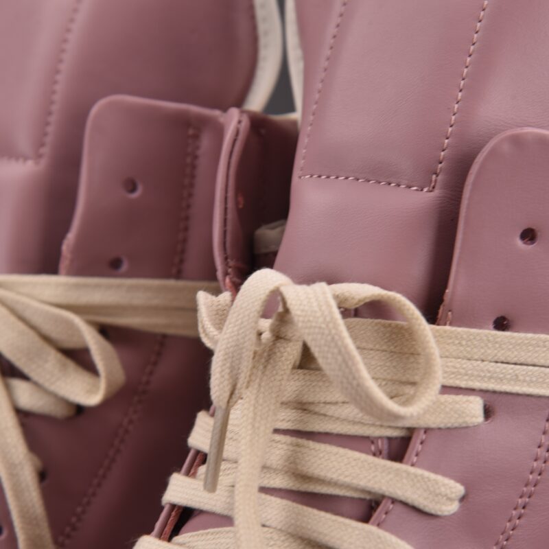 (BEST) Rick Owens Lido Geobasket Leather 'IN PINK' Sneakers