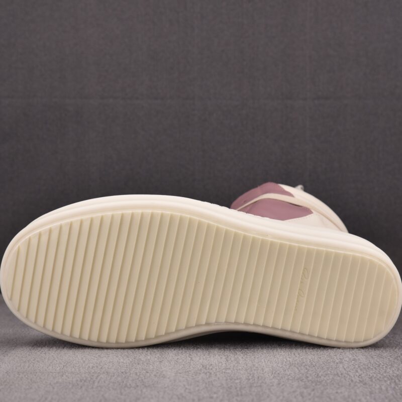 (BEST) Rick Owens Lido Geobasket Leather 'IN PINK' Sneakers