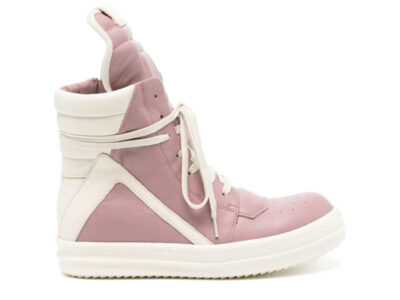(BEST) Rick Owens Lido Geobasket Leather 'IN PINK' Sneakers