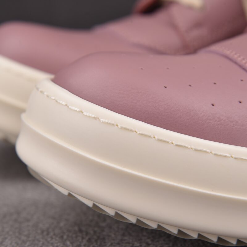 (BEST) Rick Owens Lido Geobasket Leather 'IN PINK' Sneakers