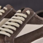 (BEST) Rick Owens Luxor Suede ‘Brown’ Sneakers