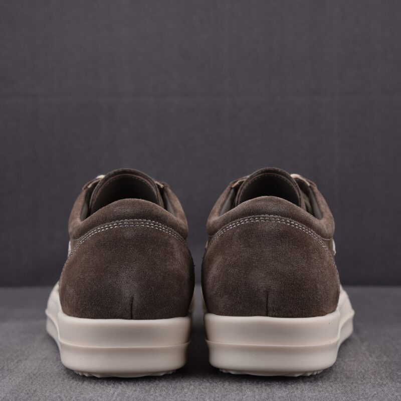 (BEST) Rick Owens Luxor Suede ‘Brown’ Sneakers