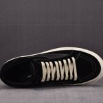 (BEST) Rick Owens Luxor Suede Vintage ‘All Black’ Sneakers
