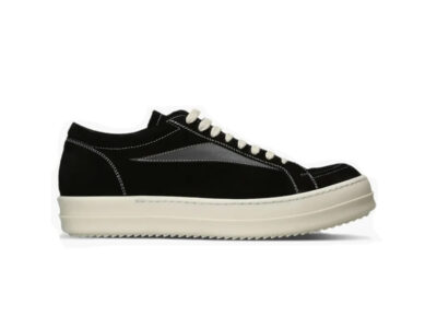 (BEST) Rick Owens Luxor Suede Vintage ‘All Black’ Sneakers