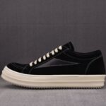 (BEST) Rick Owens Luxor Suede Vintage ‘All Black’ Sneakers