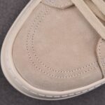 (BEST) Rick Owens Luxor Suede Vintage ‘Milk White Black’ Sneakers