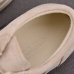 (BEST) Rick Owens Luxor Suede Vintage ‘Milk White Black’ Sneakers