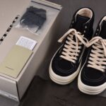 (BEST) Rick Owens Porterville DRKSHDW Vintage High Canvas 'Black Milk' Sneakers