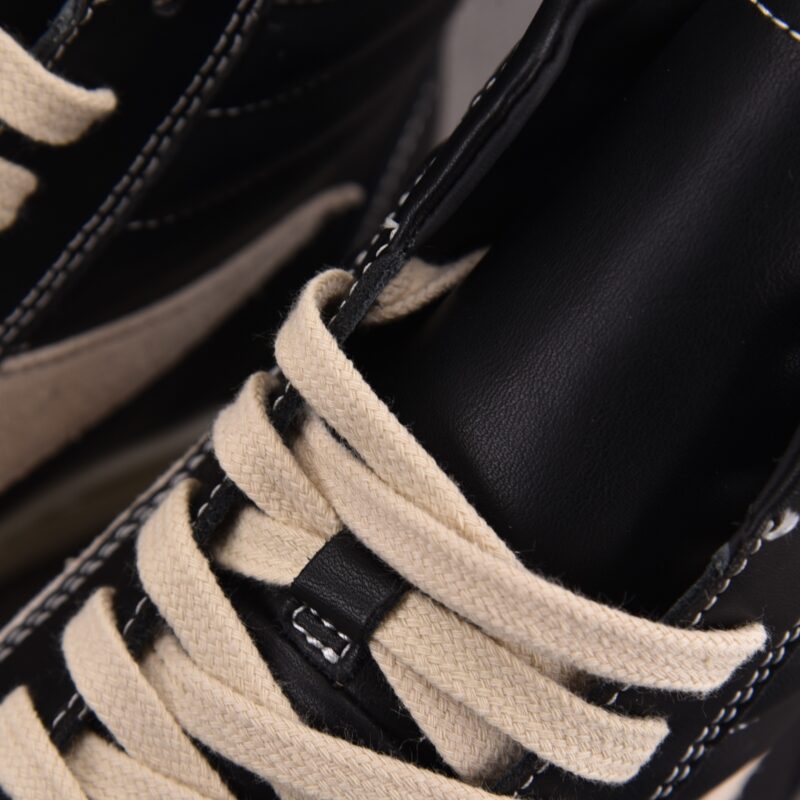 (BEST) Rick Owens Porterville Vintage High 'Black Milk' Sneakers