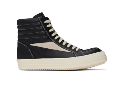 (BEST) Rick Owens Porterville Vintage High 'Black Milk' Sneakers