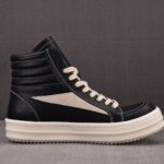 (BEST) Rick Owens Porterville Vintage High 'Black Milk' Sneakers