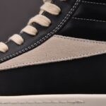 (BEST) Rick Owens Porterville Vintage High 'Black Milk' Sneakers