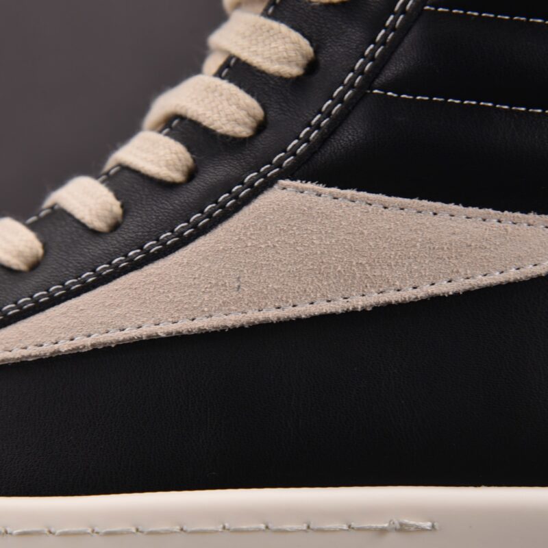 (BEST) Rick Owens Porterville Vintage High 'Black Milk' Sneakers