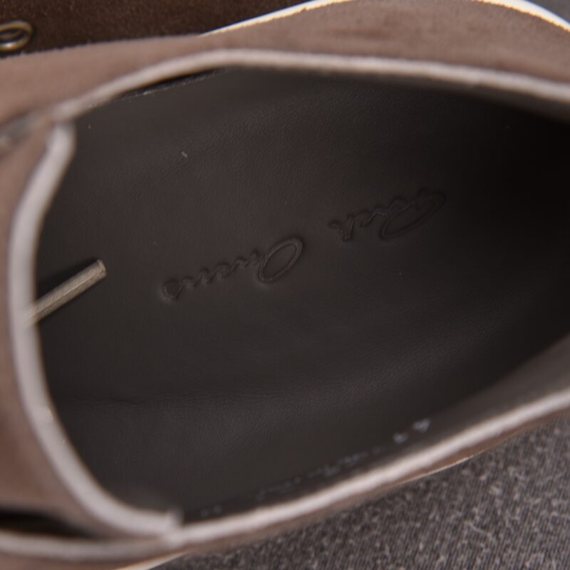 (BEST) Rick Owens Strobe Suede 'Brown' Sneakers