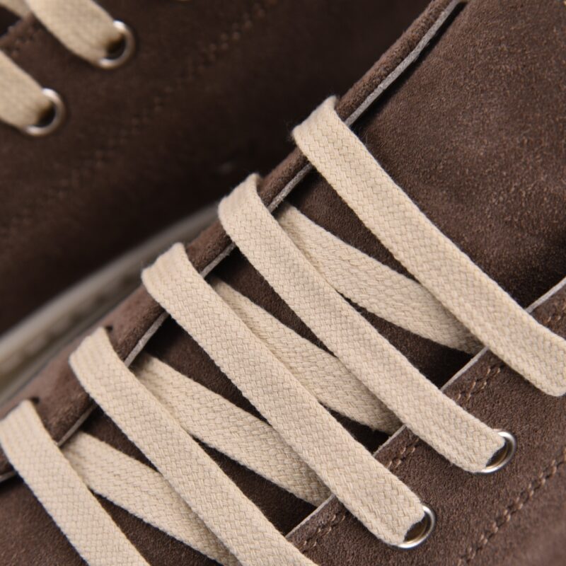 (BEST) Rick Owens Strobe Suede 'Brown' Sneakers