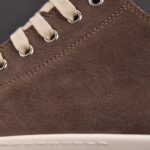 (BEST) Rick Owens Strobe Suede 'Brown' Sneakers