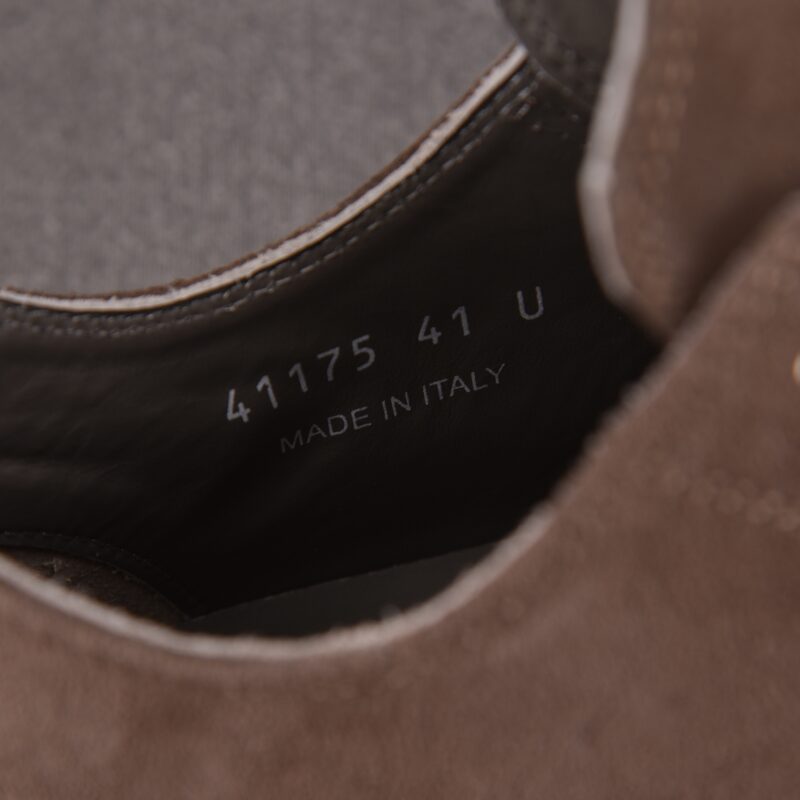 (BEST) Rick Owens Strobe Suede 'Brown' Sneakers